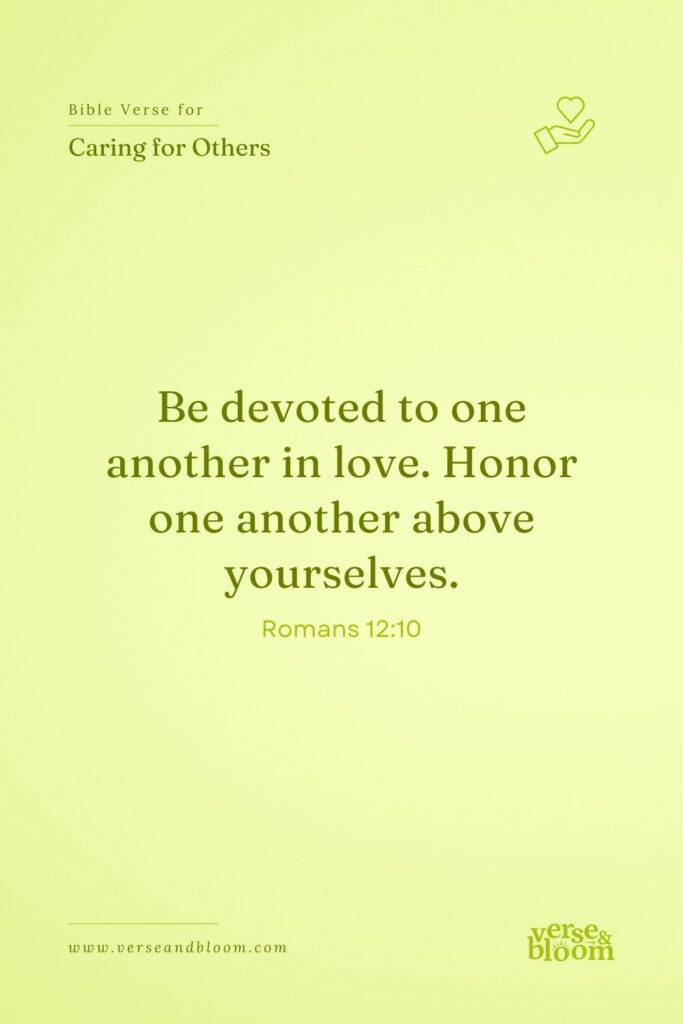 Bible Verses About Caring for Others