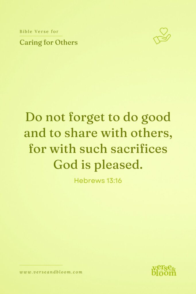 Bible Verses About Caring for Others