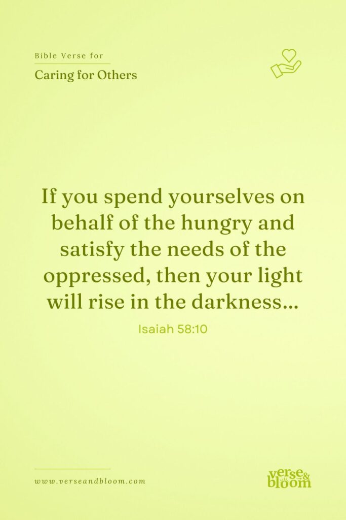 Bible Verses About Caring for Others