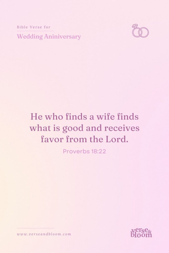 Bible Verses for Wedding Anniversary