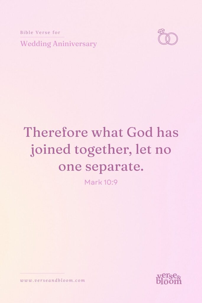 Bible Verses for Wedding Anniversary